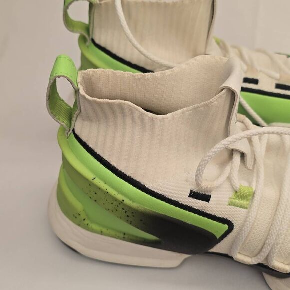 In The Lab X Equalizer Zero Shoe, Wht/Lime Grn/Blk, EUC, Worn Once, Sz. 12 - Picture 5 of 12